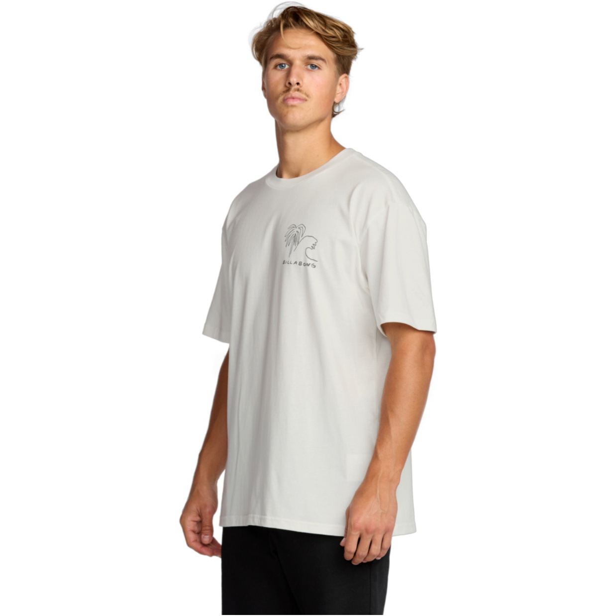 2025 Billabong Mens Scenes Regular T-Shirt 24A353521 - Off White